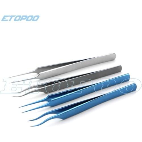 Hair Transplant Forceps Fue Hair Transplant Tweezer titanium Hair Transplant Tool Eyelash Implanter Tweezer