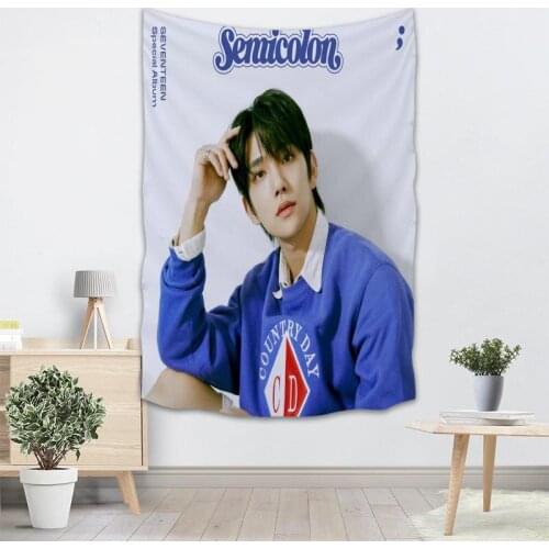High Quality Seventeen JOSHUA Tapestry Wall Hanging Tapestries Cloth Fabric Print For Living Room Decorative Wall Blanket 0512