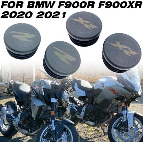 XR R LOGO Frame plug cover For BMW F900XR F900R F900xr F900r f900xr f900r Frame end caps 2020 2021