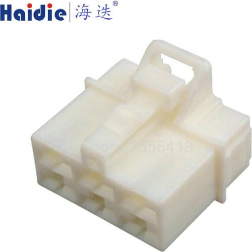 Free shipping 2sets 6pin auto electric cable connector plug wiring unsealed connector 7123-6367