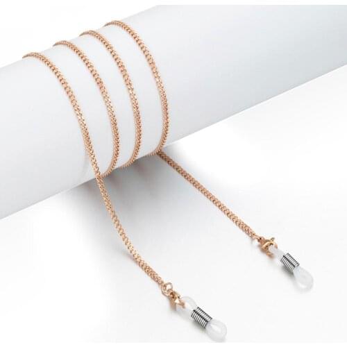 NEW 1PC Metal Glasses Chain Women Men Metal Sunglasses New Eyeglass Lanyard Hold Straps Eyewear Retainer Jewelry Accessories