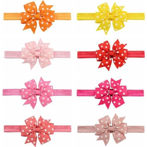 10Pcs Baby Girl Headband Lace Headwear Elastic Hair Band Hairband Headdress Photography Shoots