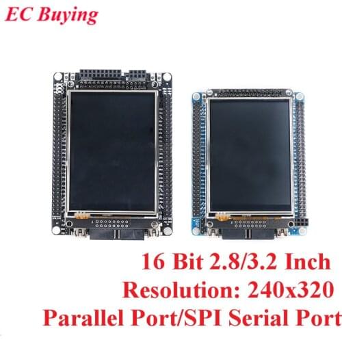 2.8/3.2 inch 16 Bit TFT Screen LCD Display Module Drive ILI9341 XPT2046 240*320 Parallel Serial Port/SPI with Resistive Touch