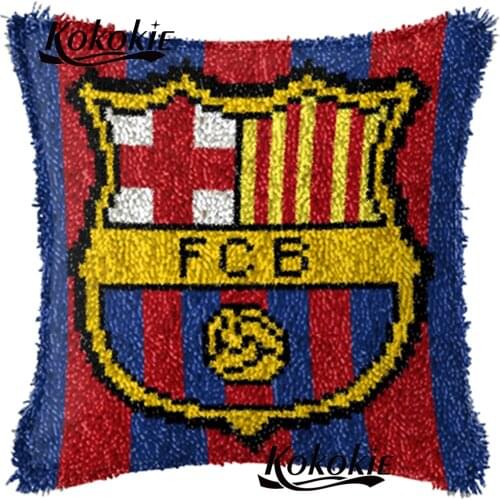 3d carpet DIY Unfinished Crocheting Rug Kits Yarn Pillowcase cross stitch kits embroidery needlework sets latch hook pillow