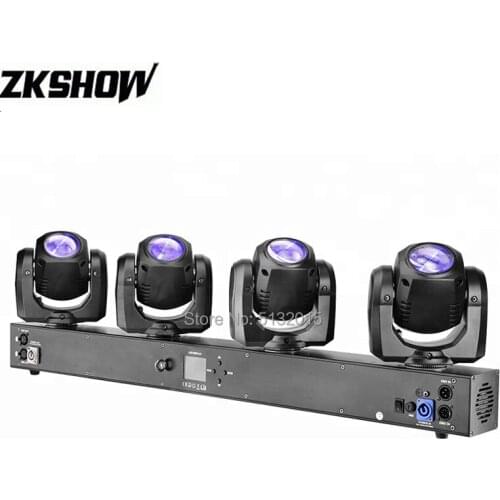 4*32W RGBW LED Pocket Beam Bar Moving Head 4 Heads Pro Stage Lighting Equipment for Luces Dj Disco Party Music Live Event Rent