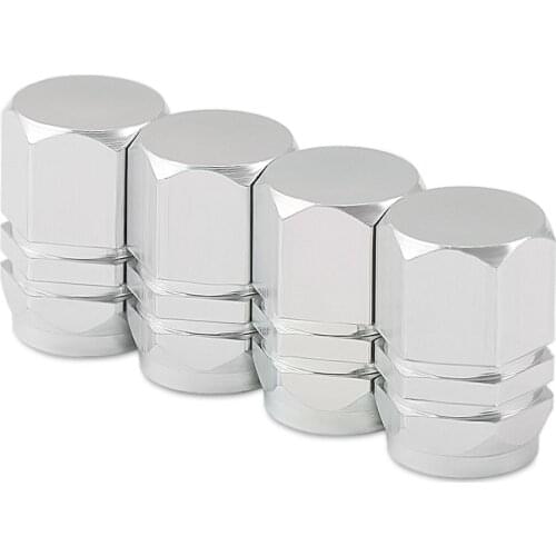 4pcs Theftproof Aluminum Car Wheel Tires Valves Tyre Stem Air Caps Airtight Cove