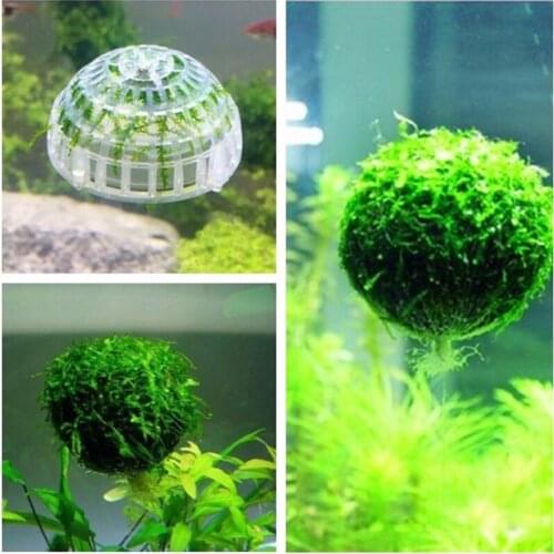 Aquarium Media Moss Ball Filter Fish Tank Decoration Ornaments Mineral Balls Fertilizer for Waterweed Grass Aquatic Live Plants