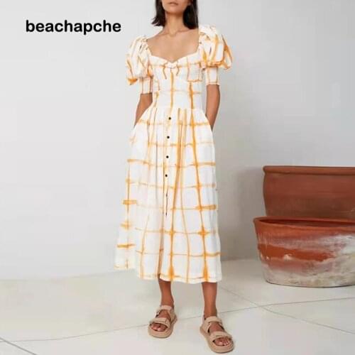 Модные платья-трапеции Beachapche China At AliExpress