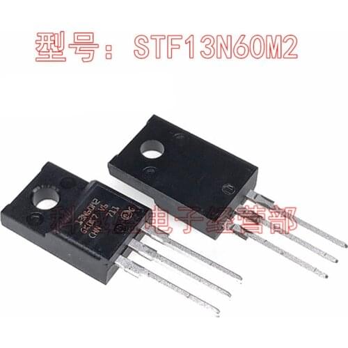 Free shipping 10PCS 13N60M2 STF13N60M2 TO-220F 650V 11A