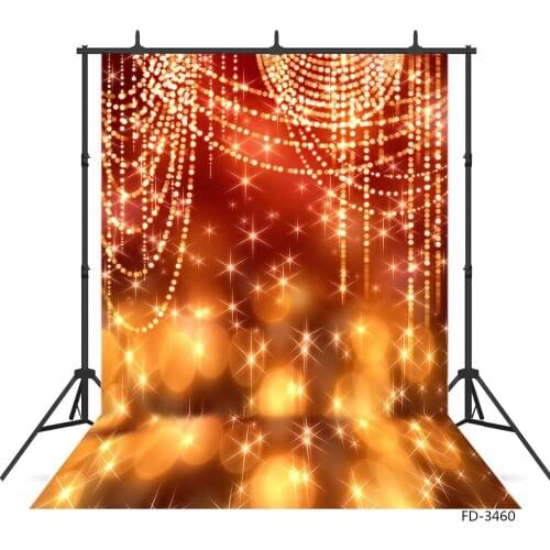 Glitter Light Flare Twinkle Christmas Photo Backdrops Vinyl Cloth Background for Children Baby Shower Photography Photoshoot