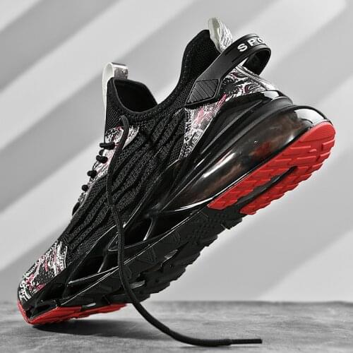 Outdoor Blade Men Running Shoes Tenis Masculino Large Lace Up Men Sneakers Trainers Men Walking Shoes Summer Men Vulcanize Shoes