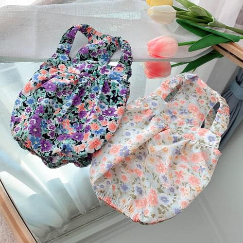 Summer Painting Dog Clothes For Small Dogs Yorkshire 2021 New Arrival Puppy Shirt Pet Clothing For Dogs Costume Ropa Perro Pug