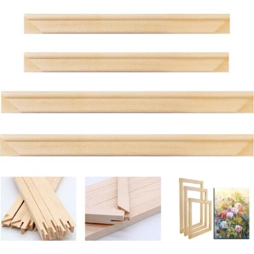 DIY Solid Wood Tenon Frame Kit for Canvas Oil Painting Print Wall Art Stretching Accessories Poster Diamond Paintings Home Decor