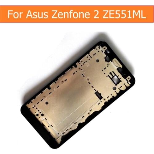 Hot Retail 1pcs 100% Original Middle housing for Asus zenfone 2 5.5 ZE551ML ZE550ML middle frame without parts have stock online