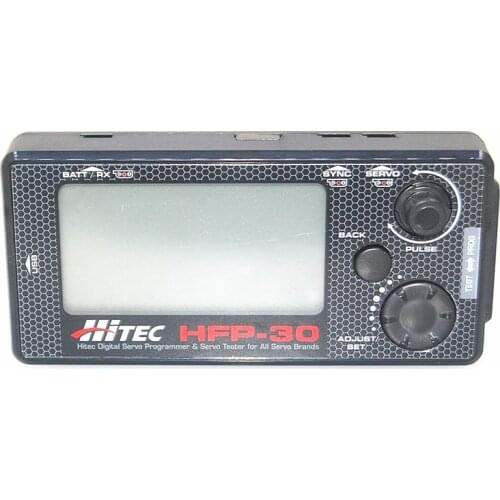 HiTec HFP-30 Servo tester Digital Servo Programmer For All Steering Gear Brands Rc Drone Rc Planes Accessories