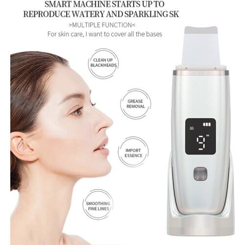 Ultrasonic Skin Scrubber Lifting Skin Tightening Rejuvenation Dead Skin Removal Anti Wrinkle Home Use Beauty Device Skin Care