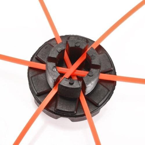 Mayitr Universal Lawn Mower Cutting Trimmer Head ABS Plastic Line with 3 Mowing Ropes Set Garden Tools Parts