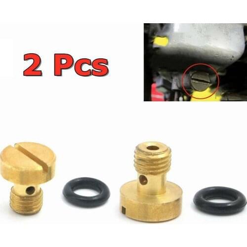 Motorcycle Carburetor Float Bowl Drain Screws For Honda CB350F CB400F CB500K CB550 CB750 CCB72 CL72 Kawasaki KZ650 KZ1000