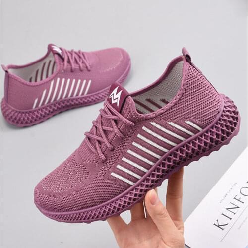 69Fashion Women Lightweight Sneakers Running Shoes Outdoor Sports Shoes Breathable Mesh Comfort Running Shoes Air Cushion Lace U