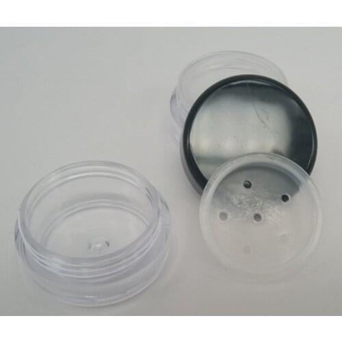 1g Mini sifter jars 1ml Loose powder jar Cosmetic Jar with Sifter Mesh cosmetic container F173