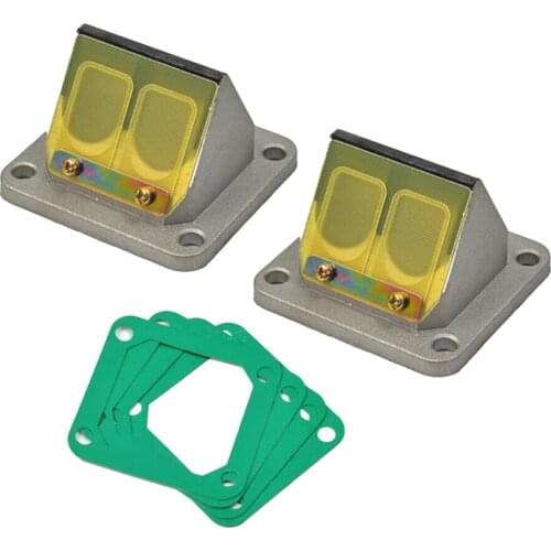 ATV Parts Intake Reed Cages With Gaskets For Yamaha Banshee 350 YFZ350 1987-2006