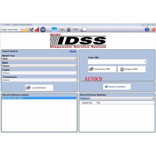 2016 Isuzu G-IDSS Export +domostic For Australia, Asia, Europe, Spain, Canada, China + unlocked keygen