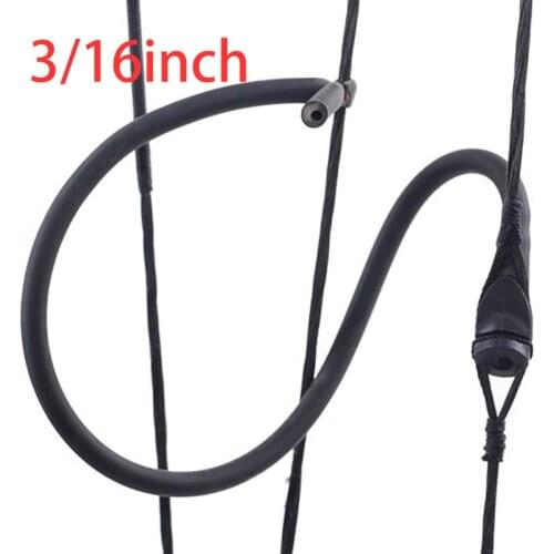 3/16" Compound Bow Peep Sight Bow and Arrow Hunting Bow Sight Man Woman Hunting Accessories Rubber Peep Sight With Tube