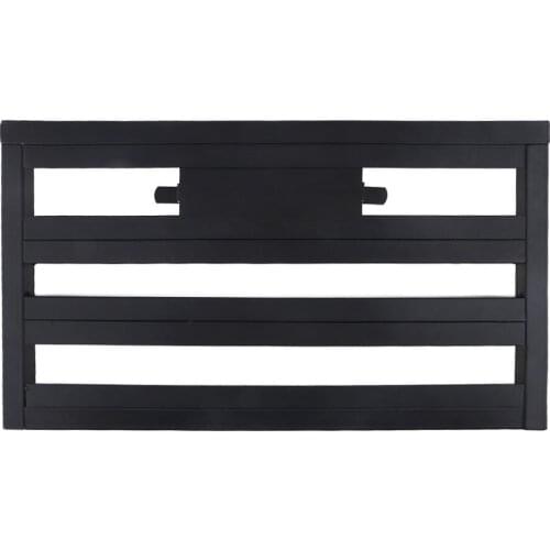 56 x 32cm Guitar Effect Pedal Board Setup Bigger Style DIY Guitar Effect Pedalboard with Installation Accessories