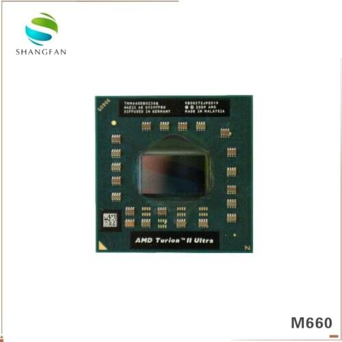 AMD Turion II Ultra Dual-Core Mobile TMM660 TMM660DB023GQ M660 2.7G 2M cpu latop processor Socket S1 (S1g3)
