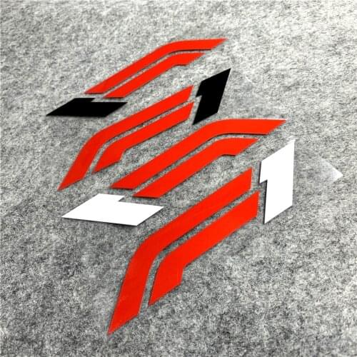 Car Styling and Decals Sports Event Map Motorcycle Racing Stickers for F1 Formula