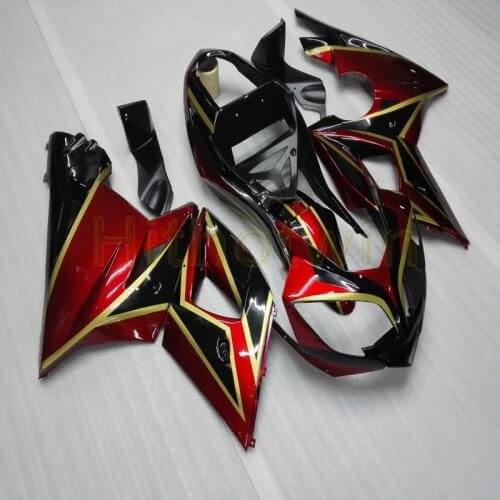 Free Bolts+Custom red Motorcycle body kit for 600 2003 2004 2005 650 2003-2005 fairing