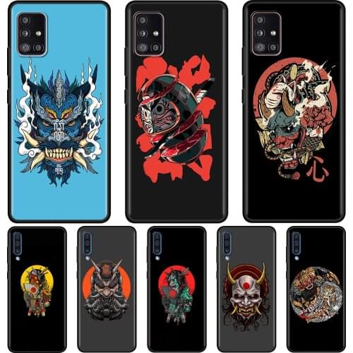 Samurai Demon Cool Phone Case for Samsung Galaxy A51 A21s A12 A71 A31 A52 A32 5G A02s A72 A41 A11 A51 A42 A7 Cover