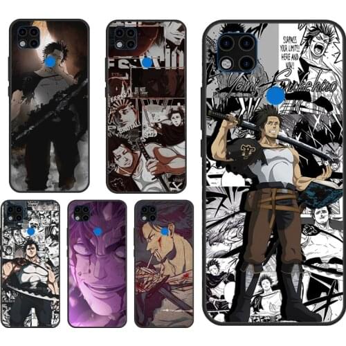 Yami Sukehiro Black Clover Anime Case For Xiaomi Redmi Note 10 Pro 9 Pro 8 7 9S 8T K40 Redmi 9 9A 9C 7A 8A 9T Cover Funda