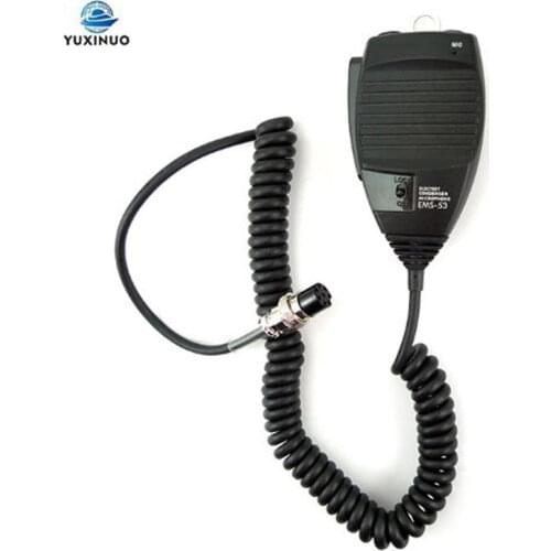 EMS-53 Radio Microphone 8pin DTMF Handheld Mic for Alinco DR-03 DR-06 DR-135 DR-235 DR-435 DR-610 DR-635 Walkie Talkie EMS53
