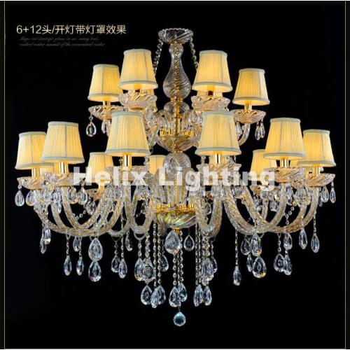 Hot Selling Modern Crystal Chandelier Living Room lustres de cristal Decoration Tiffany Pendants and Chandeliers Home Lighting