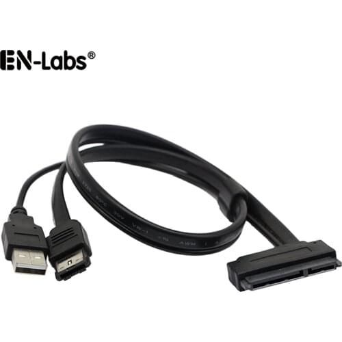 ESATA to 2.5" SATA SSD Adapter Cable-USB Powered External eSATA to 2.5 inch SATA Hard Drive Converter for Laptop PC Computer