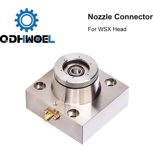Nozzle Connector Fastener For WSX Fiber Laser Head on 1064nm Fiber Laser Metal Cutting machine