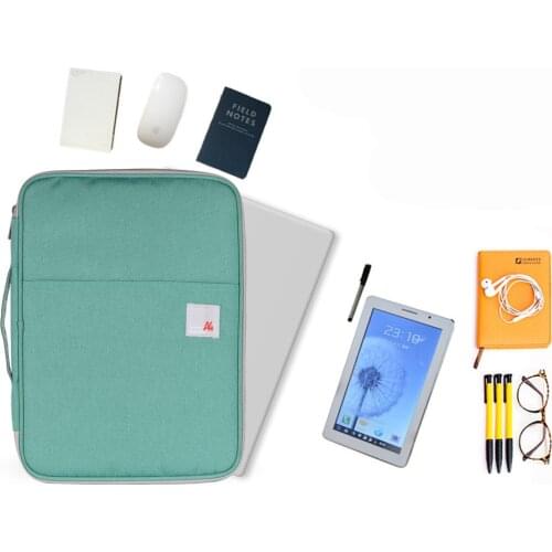 Multi-functional A4 Document Bags Filing Products Portable Waterproof Oxford Cloth Storage Bag for Notebooks Pens Computer