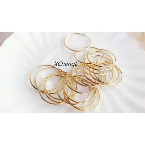 New fashion 18K real gold earring jewelry for lady&women&gift&wedding