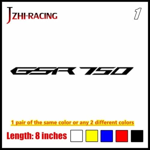 New Sales motorcycle bike Fuel tank Wheels Fairing notebook Luggage helmet MOTO Sticker decals For Suzuki GSR750 GSR 750
