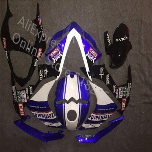 Blue white black Motorcycle Fairing Kit for Yamaha YZF R1 07-08 YZF R1 2007-2008 Bodywork set Fairing
