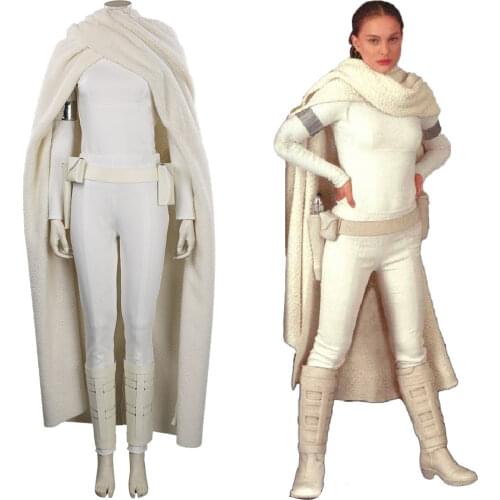 Padme Naberrie Amidala Cosplay Costume Outfits Halloween Carnival Suit