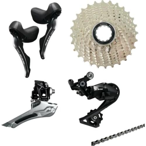Shimano 105 R7000 Groupse 11 Speed 2x11S 22S Speed shift&front deraillrur&rear derailleur&cassette&chain for Road Bike Bicycle