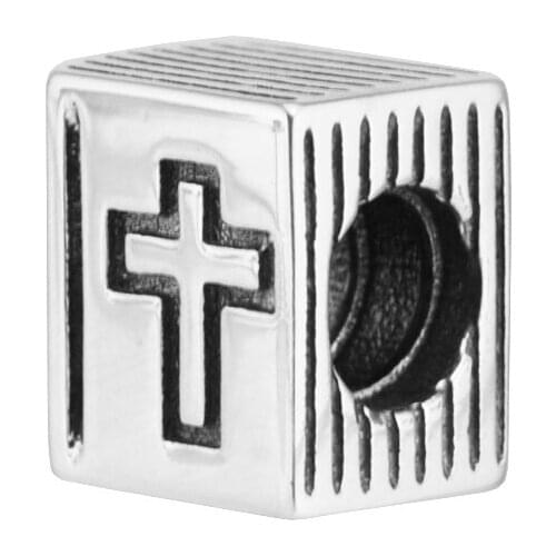 Fit Pandora Bracelets Bible Silver Charm 925 Original Beads for Jewelry Making Women Gift Sterling Silver Charms Bead Berloques