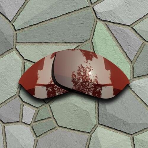 Bronze Brown Sunglasses Polarized Replacement Lenses for Oakley Half Jacket 2.0