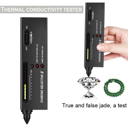 Portable Diamond Gem Tester Selector with Case Gemstone Platform Jeweler Tool d88