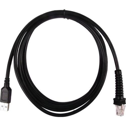 1pcs/5pcs 2M USB Straight Cable Compatible For Datalogic 7000 QS6500 bt7100 Scanner Cable Scanner Dada Transfer Cable