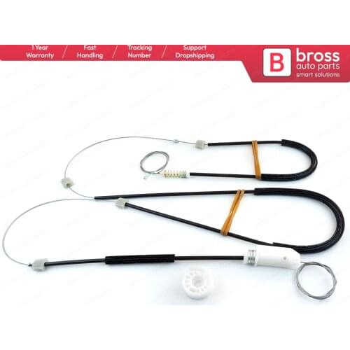 BWR5381 Electrical Power Window Regulator Repair Kit Left Door Window 995248102 for Renault Megane CC MK3 2008-2016