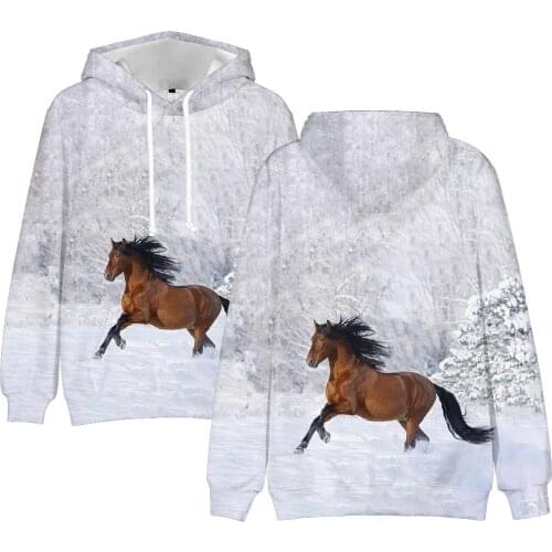 3D Print Horse Mens Hoodies Fashion women Equus Caballus Equus Sweatshirts Unicorn Pullover Cute Spring Autumn Casual Clothes