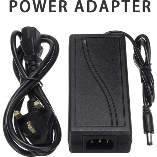 Transformator 100-240V to 12V Power Adapter Supply AC to DC 12V 5A Lighting Transformer LED Strip Power Adapter UK Plug